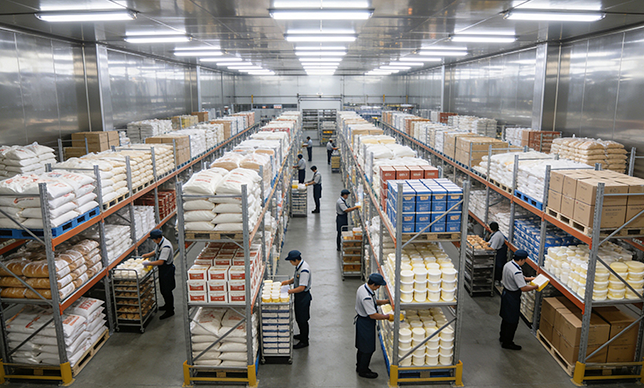 XMove Case Study:  Food & Beverage Pallet Storage